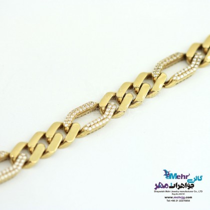 دستبند طلا - طرح کارتیه-MB1196